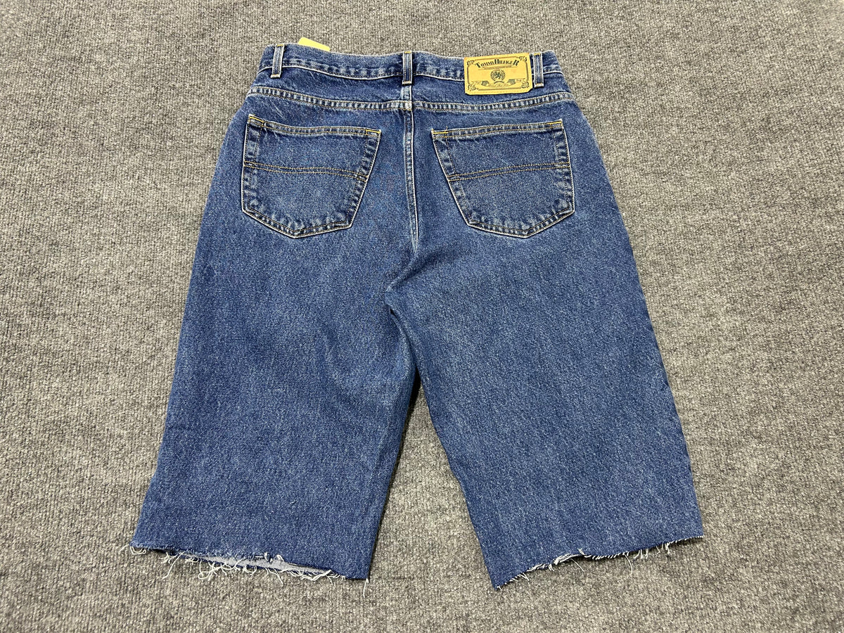 Tommy Jeans Cutoff Shorts - Blue Size 34