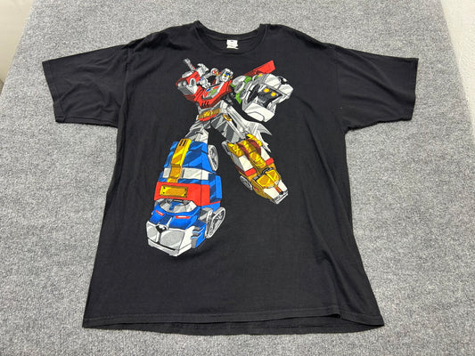 Big Voltron Tee - Black Size XL
