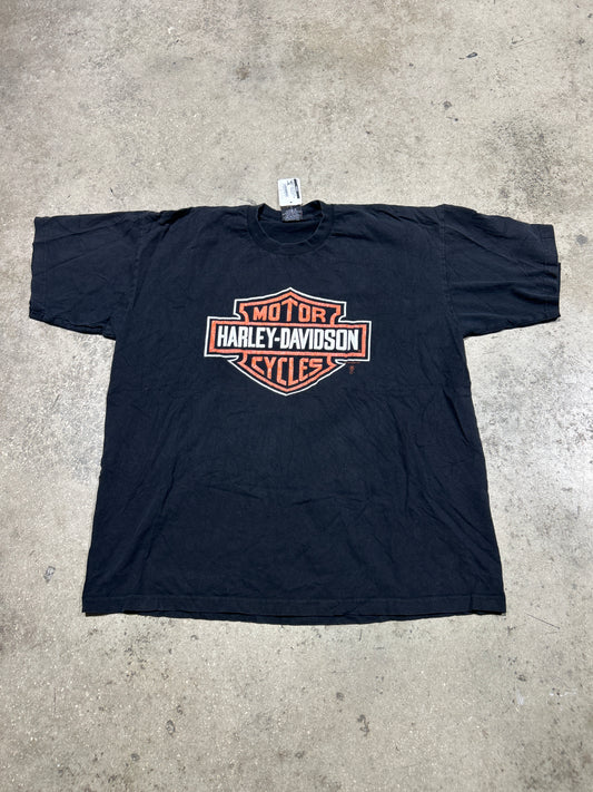 Harley Davidson Just Leather San Jose, CA Tee - Black Size XXL