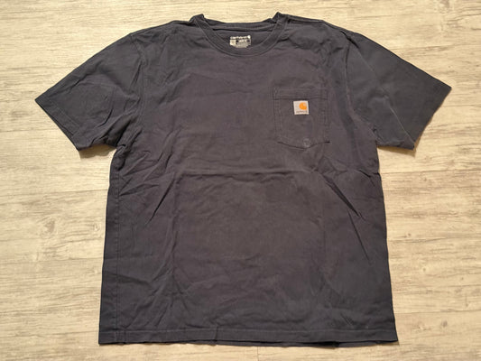 Carhartt Pocket Tee - Grey Size Large