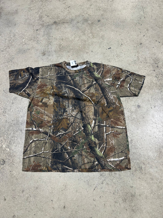 Real Tree Camo Tee - Multi Size XL