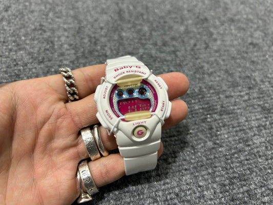 Casio Baby G Shock Watch - White/Pink