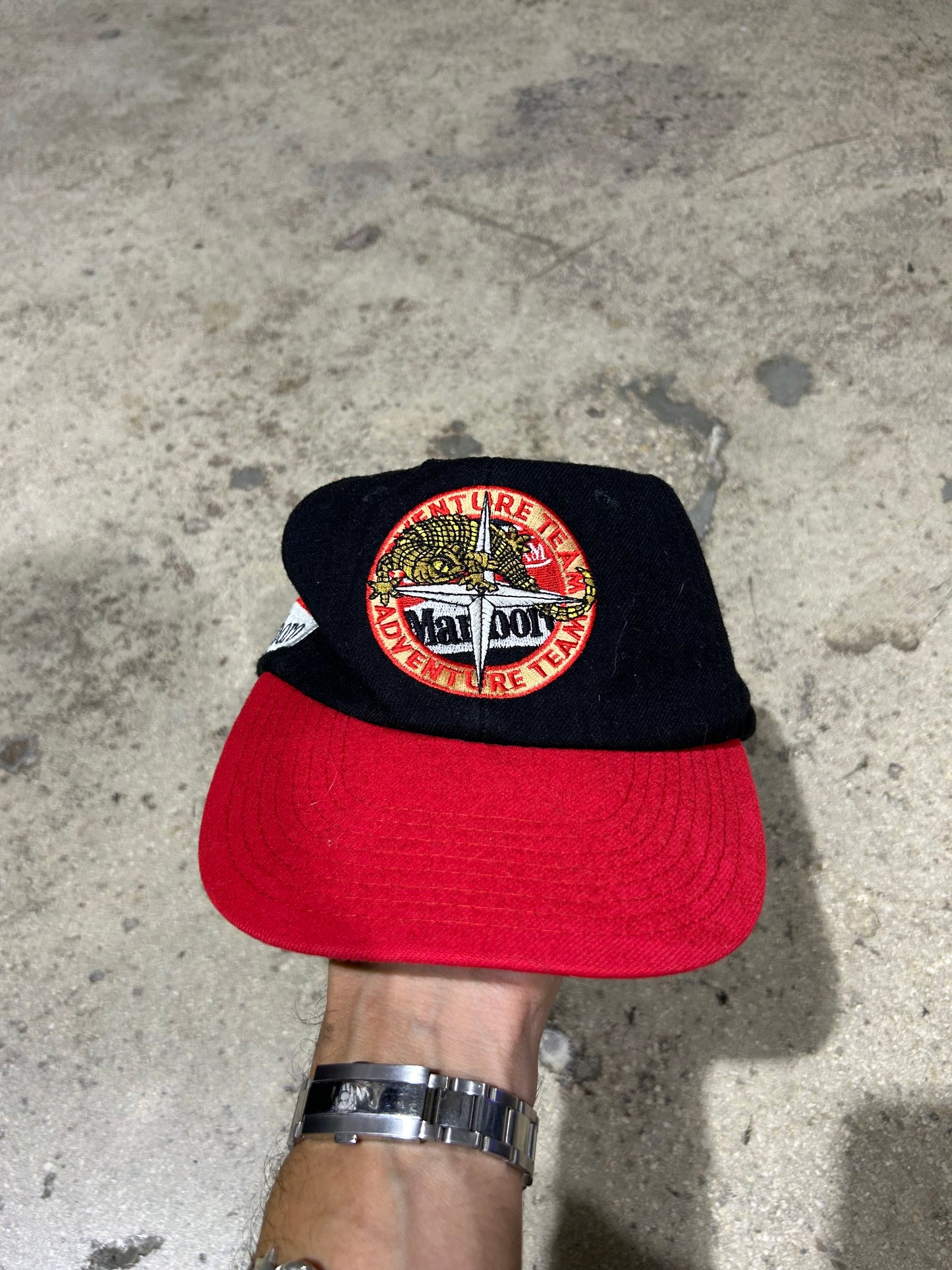 Marlboro Big Logo Hat - Black/Red(con)