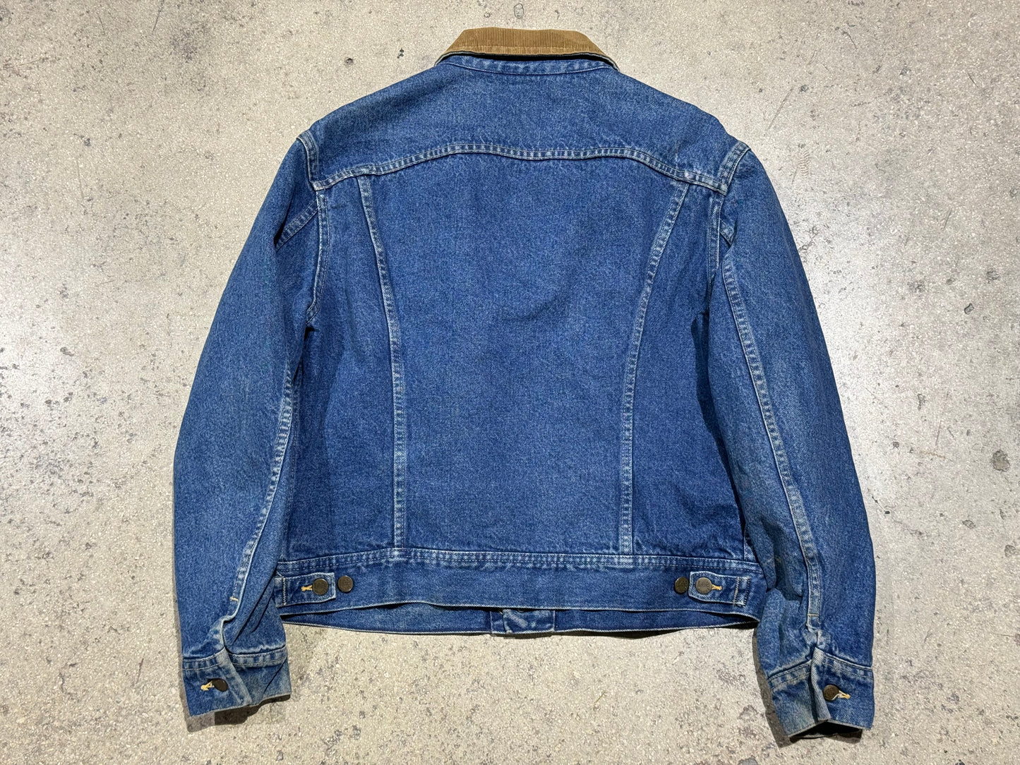 70s Lee Storm Rider Denim Jacket Size Large