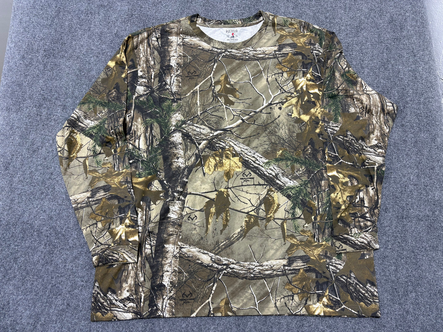 RedHead Real Tree Long Sleeve Tee - Camo Size 3XL