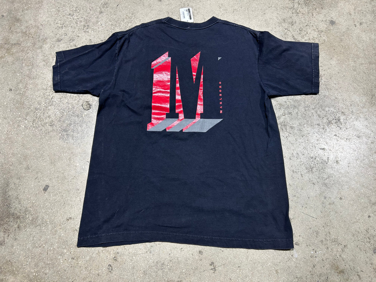 Marlboro M Tee - Black Size XL(con)