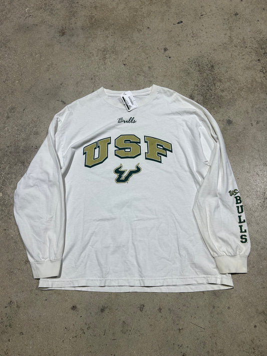 USF Bulls long Sleeve - White Size XL