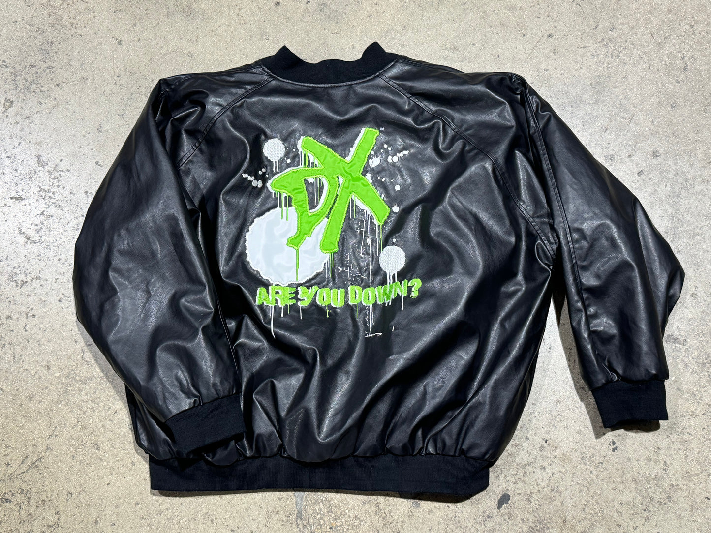 WWE DX Leather Jacket Size XXXL