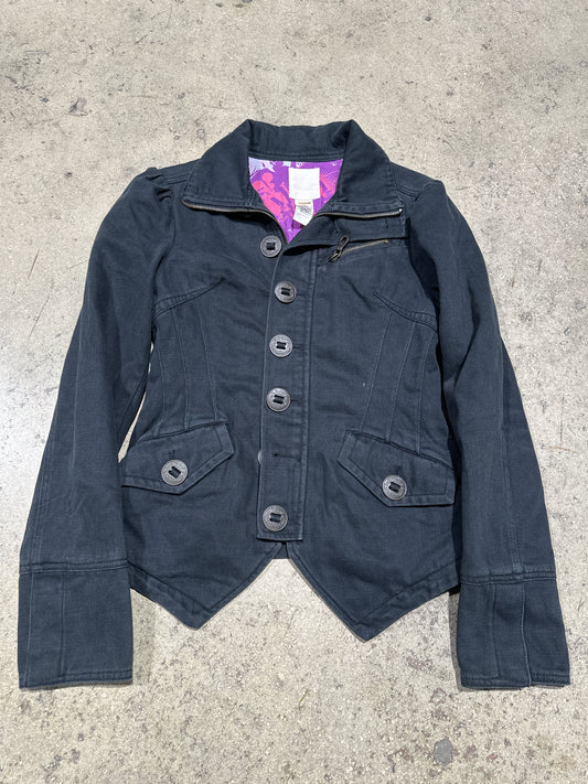 Diesel Denim Jacket - Black Size Medium