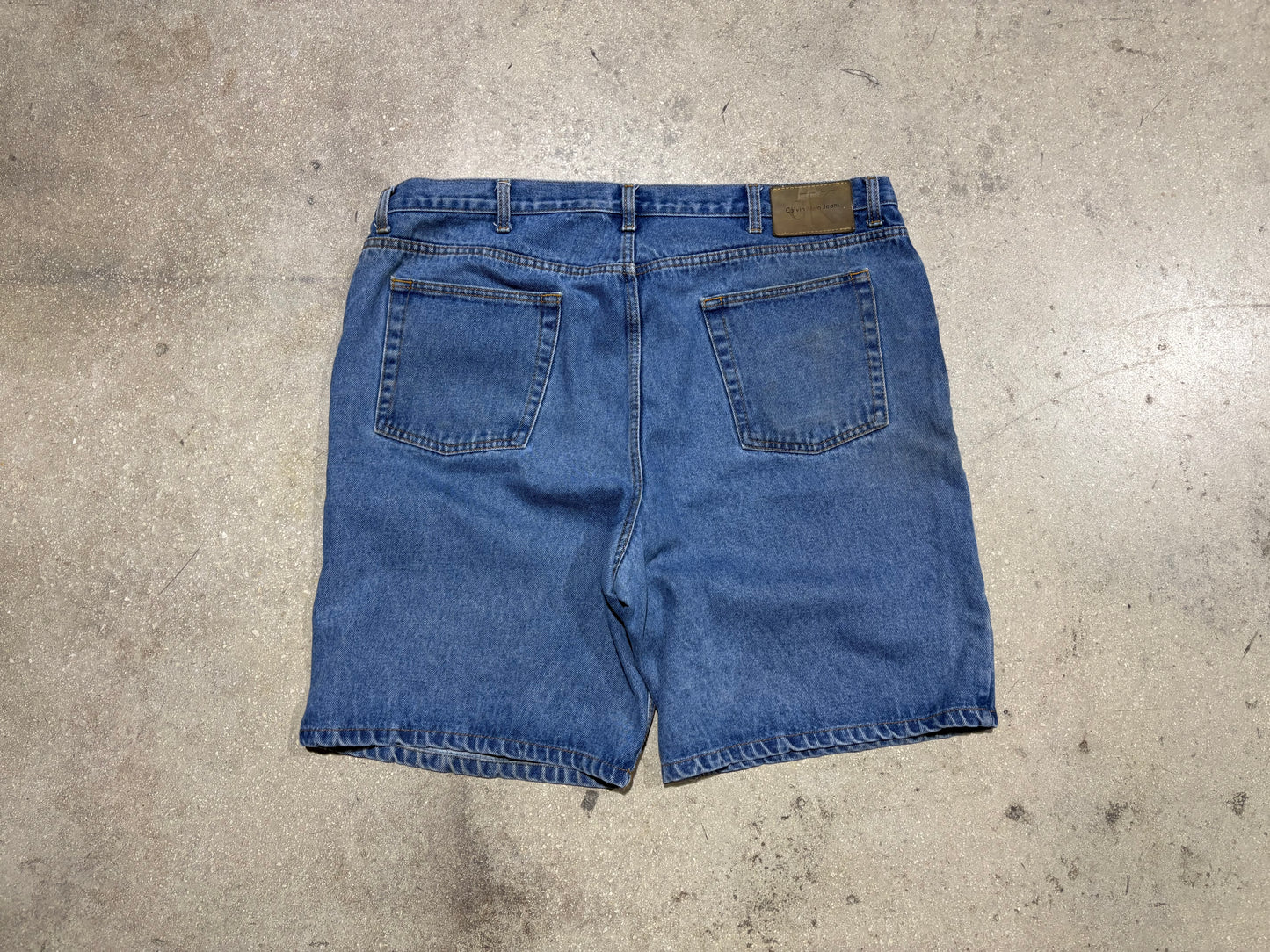 Calvin Klein Denim Shorts - Blue Size 40