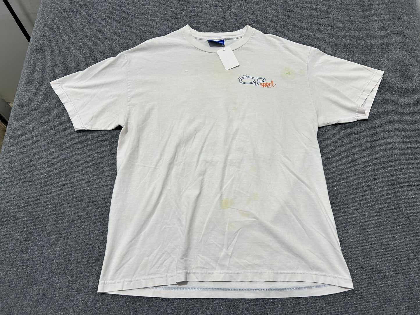 OP Ocean Pacific Sport Tee - White Size XL