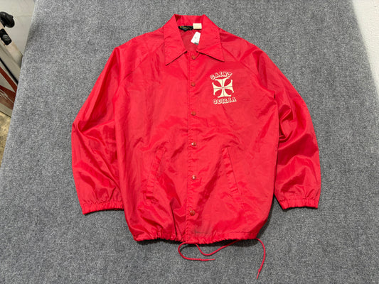 Champion Saint Odilia Knights Coaches Jacket - Red Size Medium