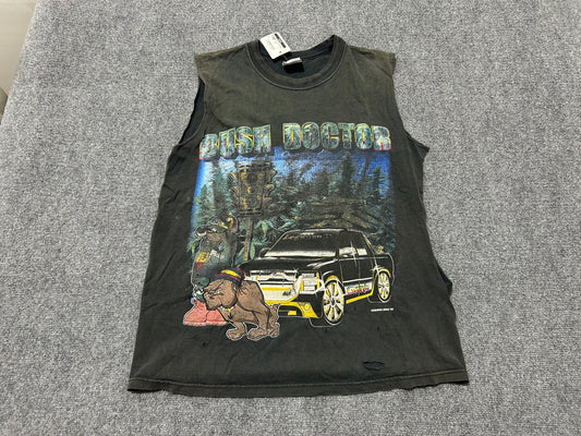 2002 Kush Doctor Cut Off Tee - Black Size  Large