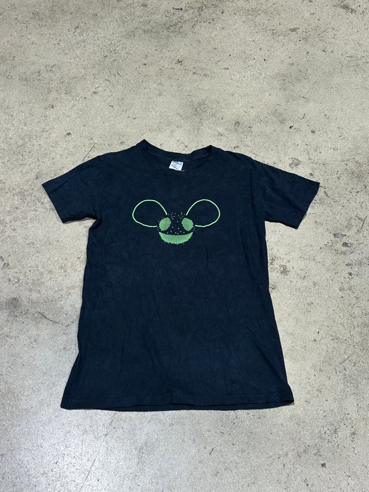Women's 2011 Deadmau5 European Tour Tee - Black Size Small