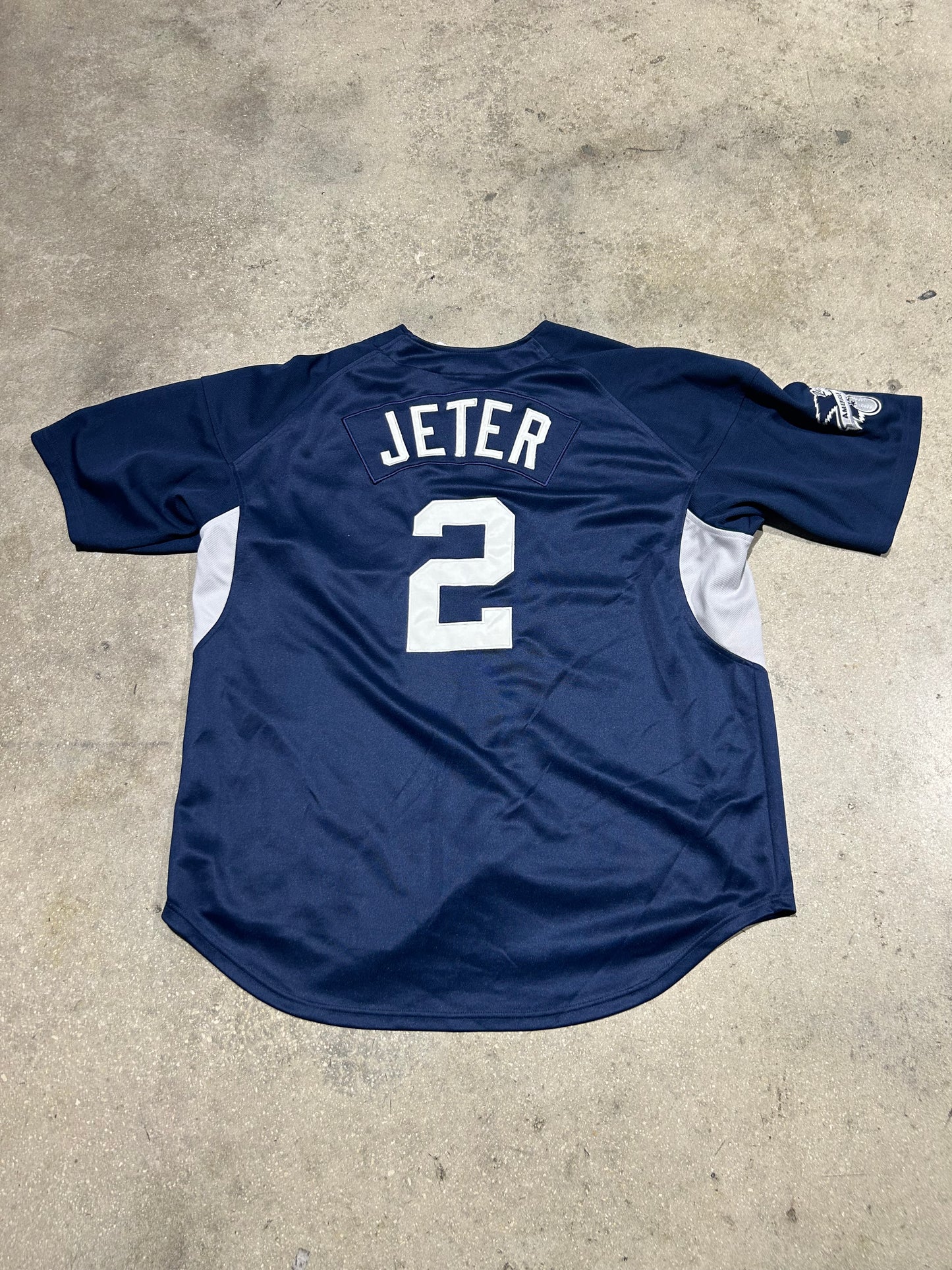 Derek Jeter Yankees jersey #2 - Navy Size XL