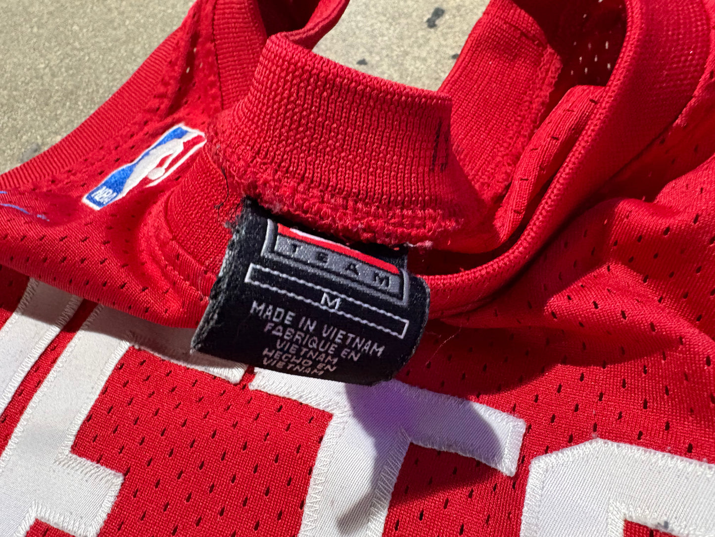 Kids New Jersey Nets #5 Kidd Basketball Jersey - Red Size Kids Medium