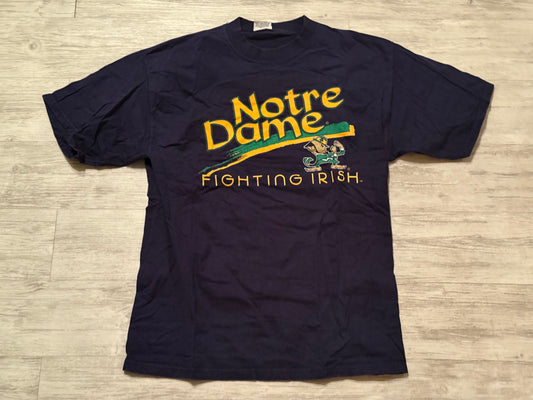 Notre Dame Fighting Irish Tee - Black Size Large
