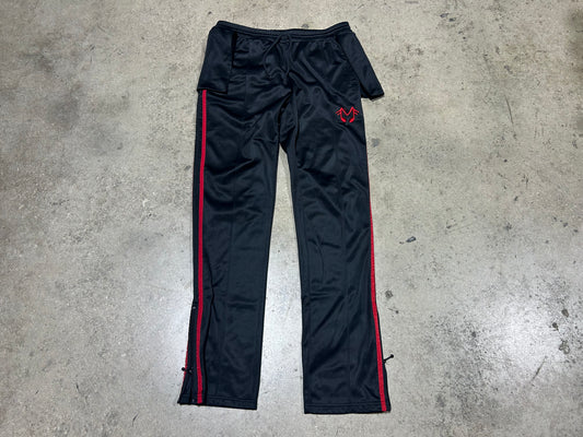 Midnight Studios Pocket Sweatpants - Black Red Size 3(con)