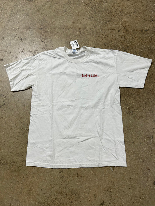 Gat A Bowl Life Tee - White Size Medium