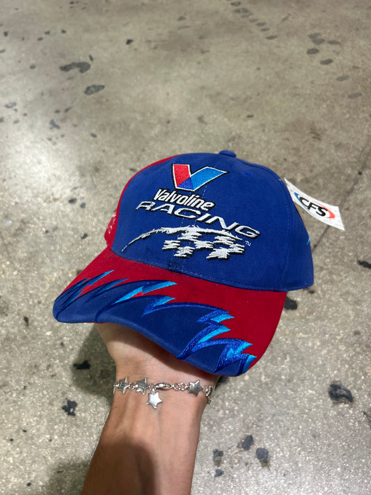Valvoline Racing Nascar Hat - Red/Blue