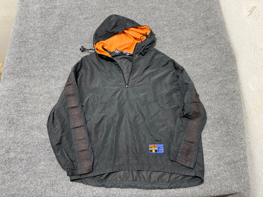 Polo Sport Quarter Zip Windbreaker - Black Size Large(BROKEN ZIP)