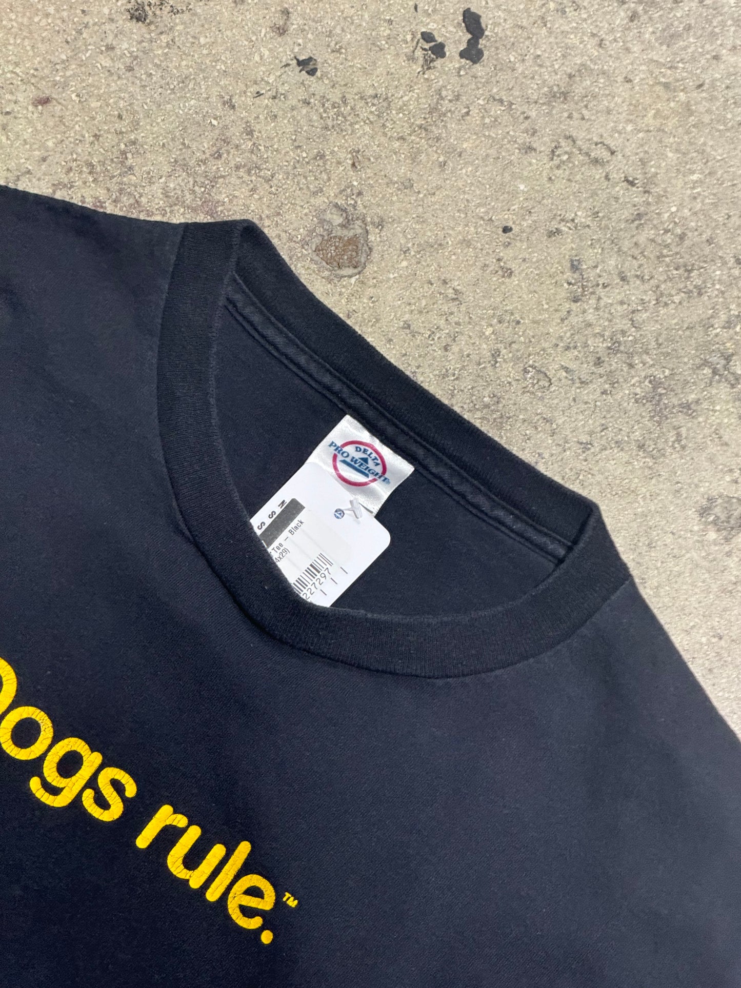 Dog's Rule Tee - Black Size XL