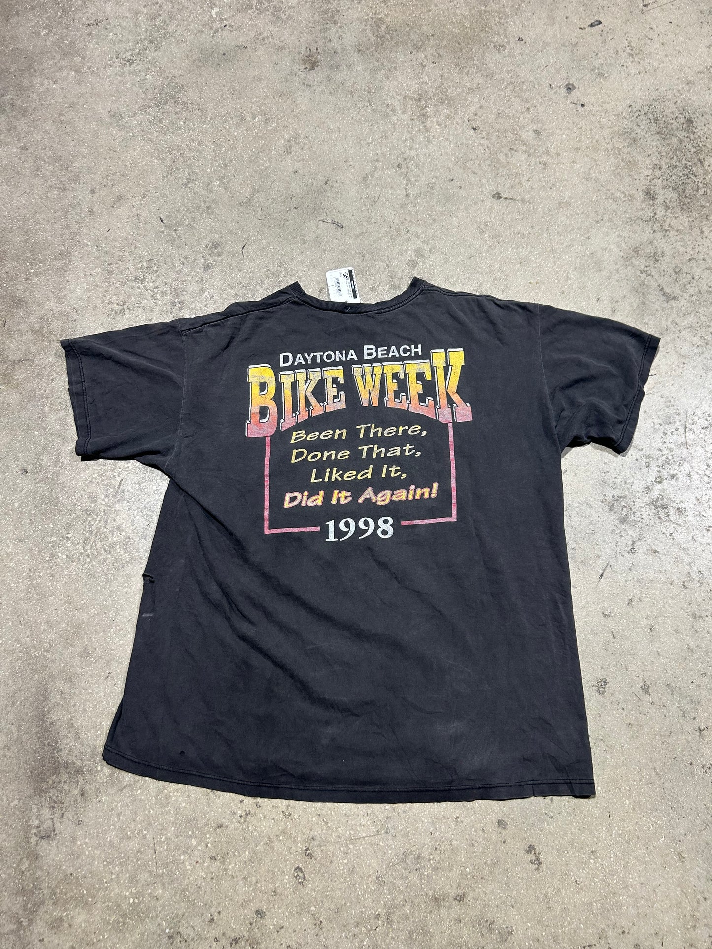 1998 Been There did That Bike Tee - Back Size XL