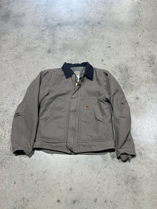 Carhartt Detroit Jacket - Khaki/Brown Size Small