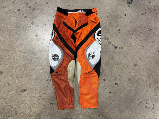 Ahara Motorcross Pants - Orange Size 34