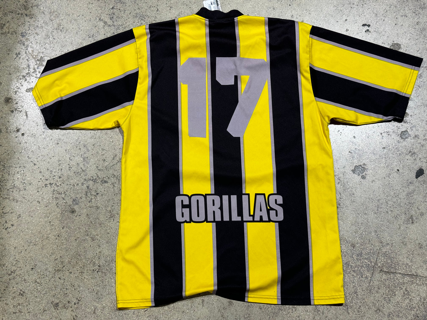 Bootleg Juanacatlan Gorillas Jersey - Black/Yellow Size XL