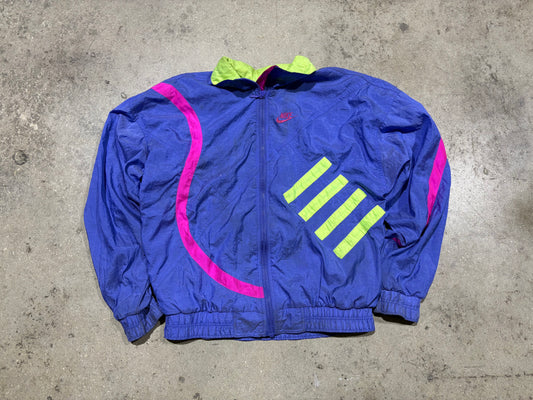 Nike Air Tech Challenge Agassi Jacket - Purple/Neon Size Medium