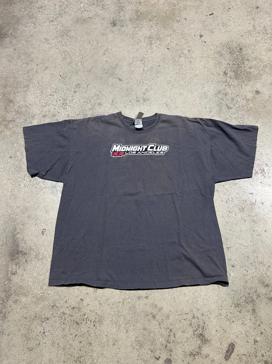 Midnight Club Video Game Tee - Grey Size XXL