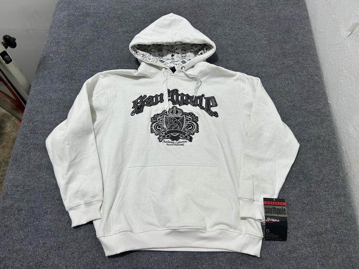 Southpole Hoodie - White Size XL