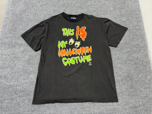 1993 This Is My Halloween Costume Tee - Black Size XL