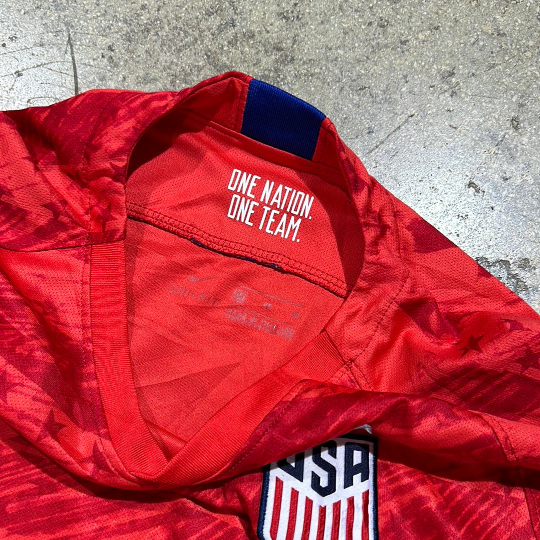 Youth USA Away Jersey Red Large