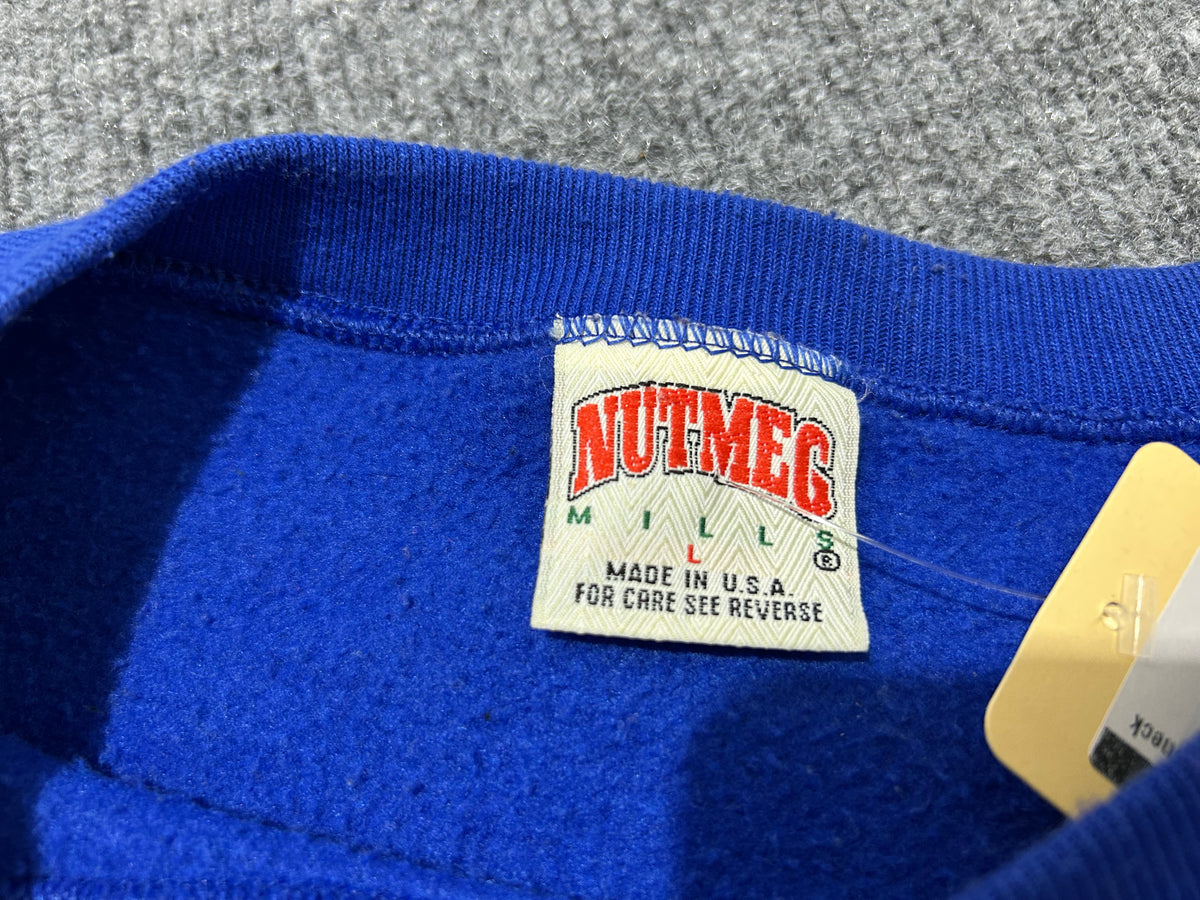 Denver Broncos Crewneck - Blue size Large