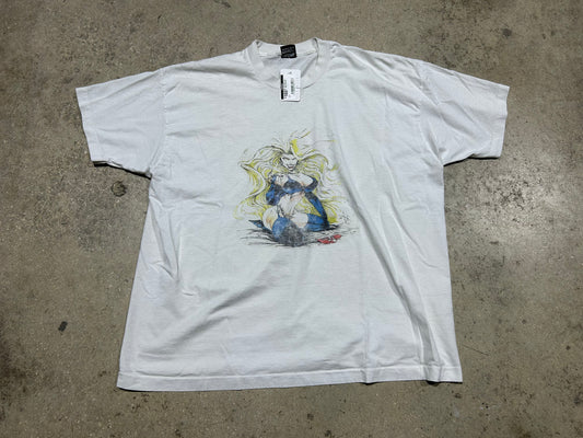 Lady Death Tee - White Size XXL