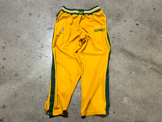 Nike Rewind Seattle Supersonics Warm Up Pants Size XL