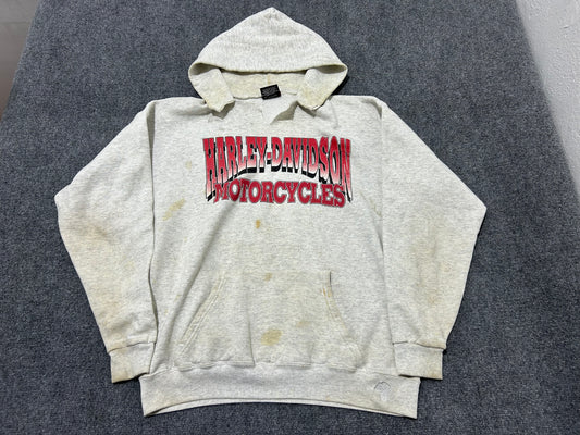 1992 Harley Davidson Hoodie - Gray size XL