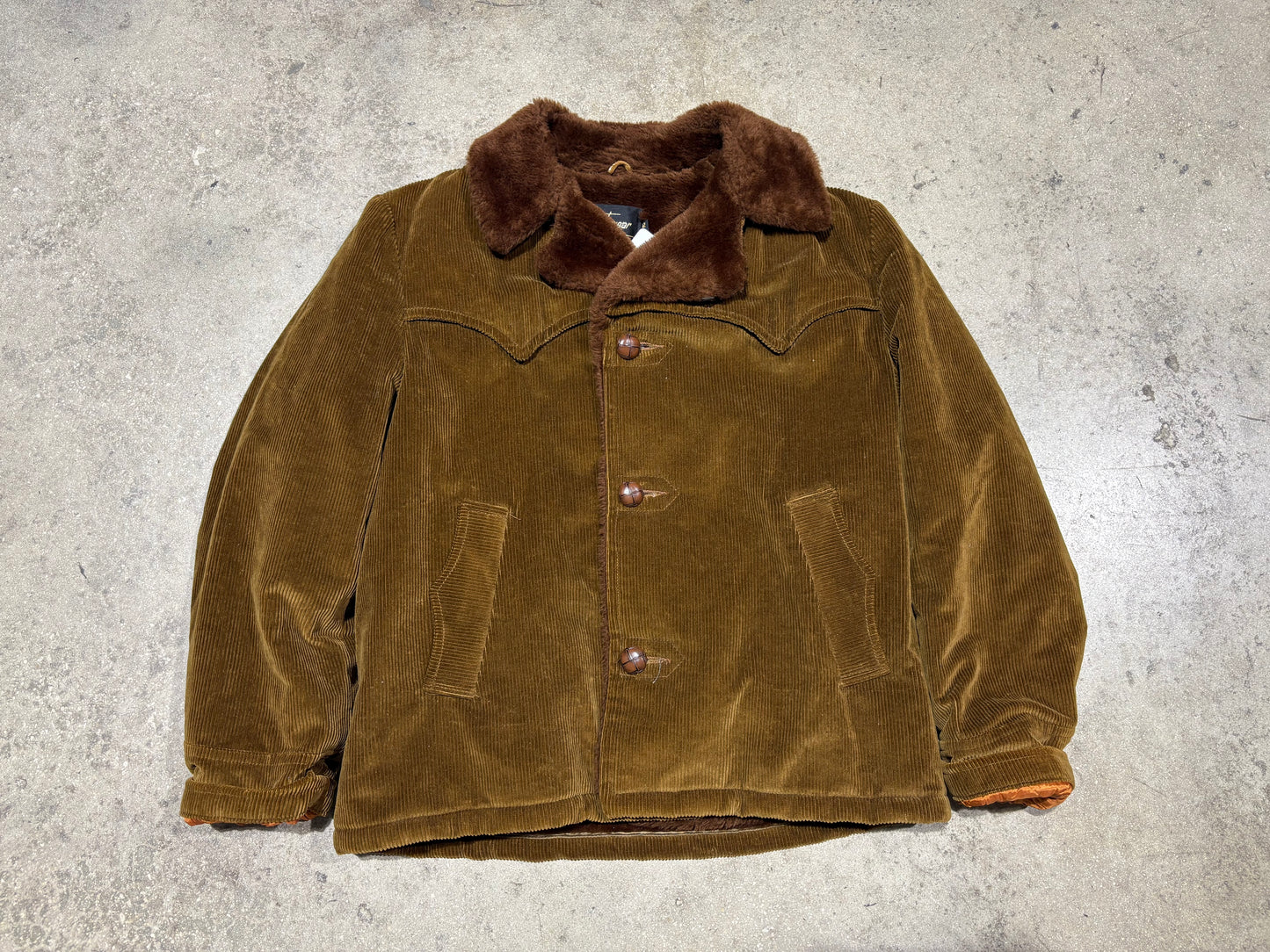 70s/80s Sears Sportswear Corduroy Jacket Size Large