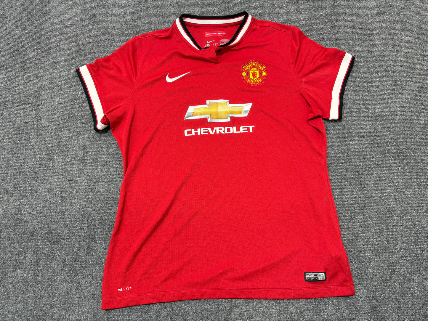 Womens Nike Manchester United Soccer Jersey - Red Size XL