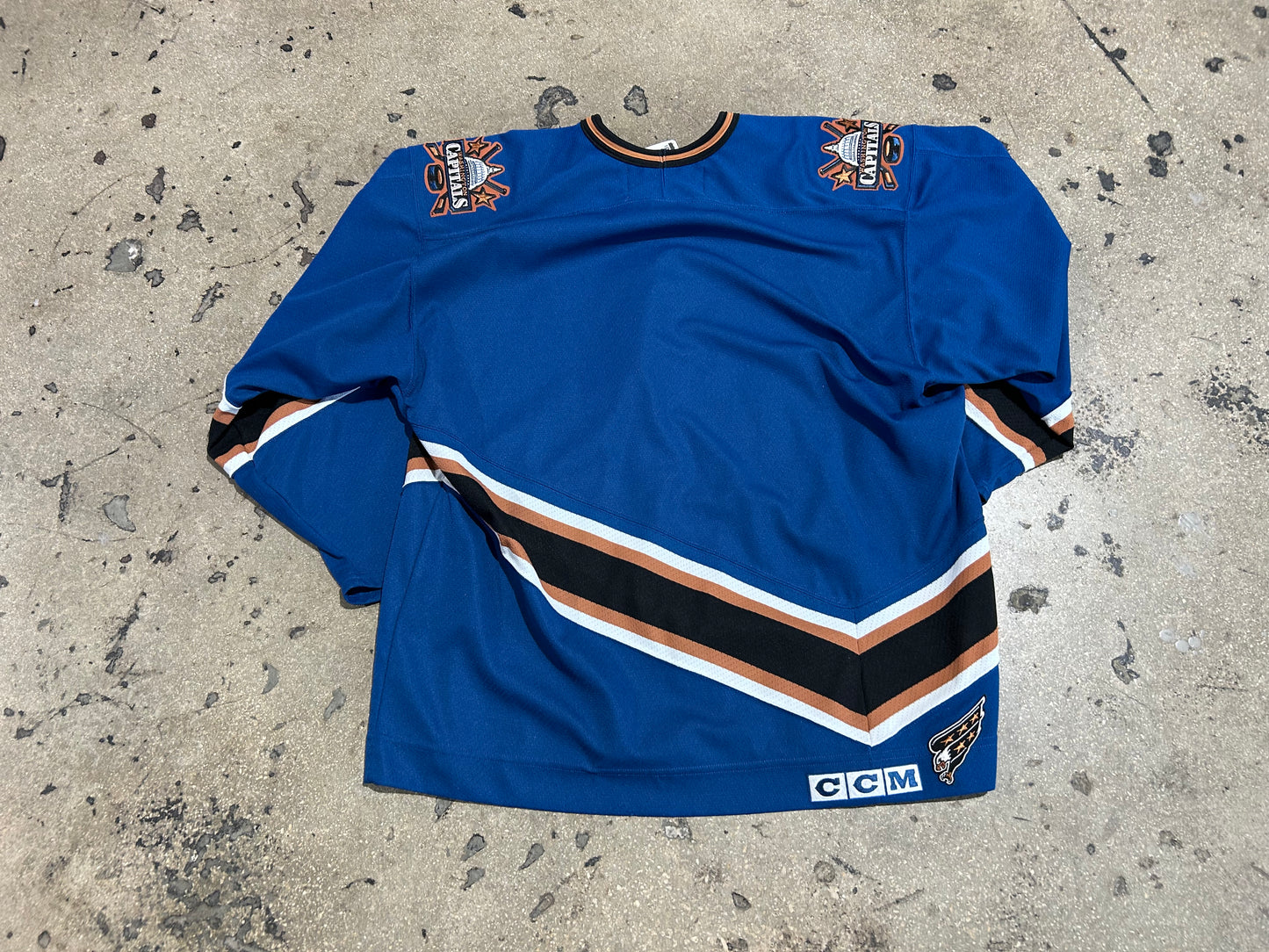 CCM Washington Capitals Hockey Jersey - Blue Size XL