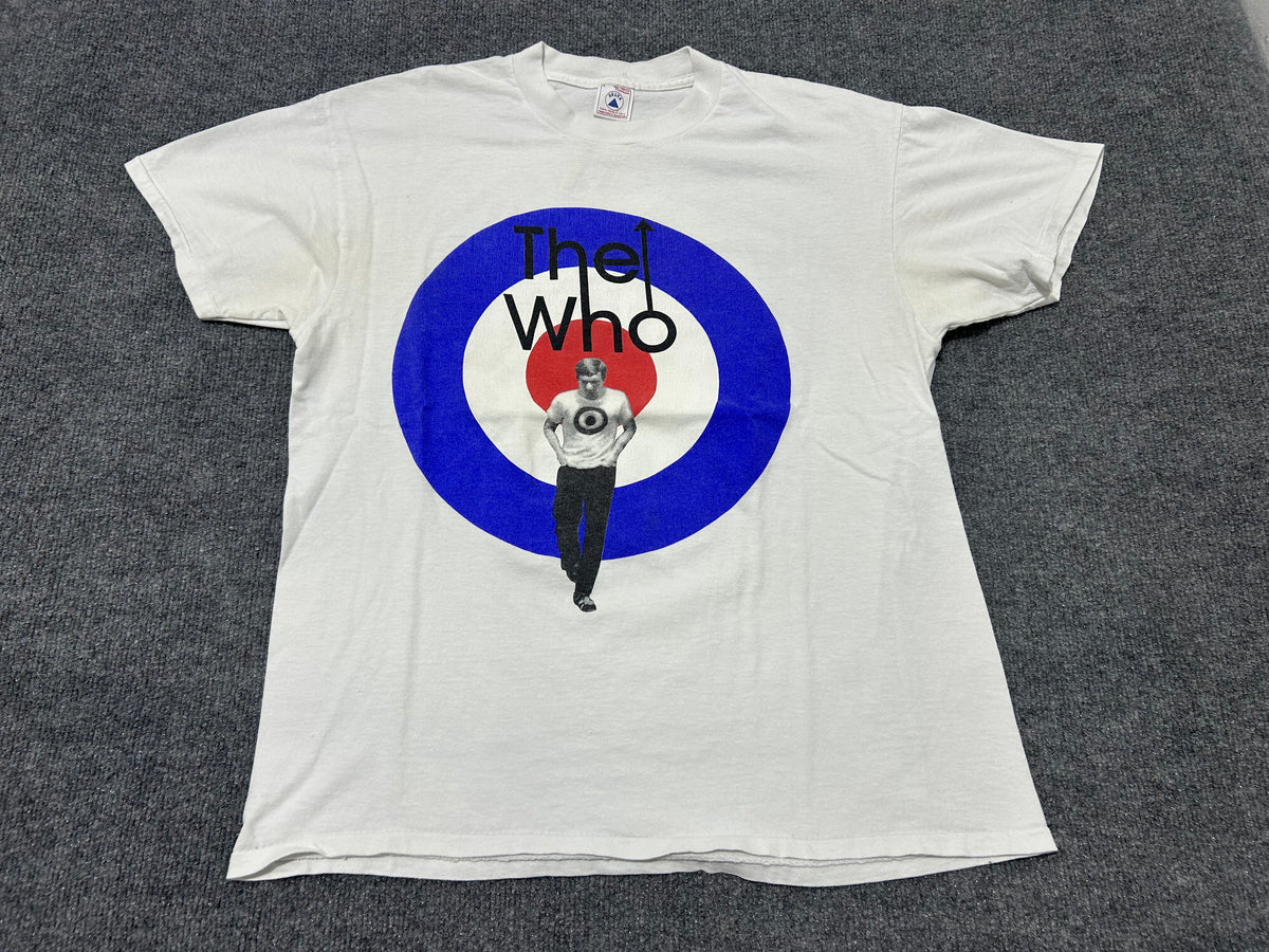 1996 The Who Quadrophenia North American Tour Tee - White Size Large