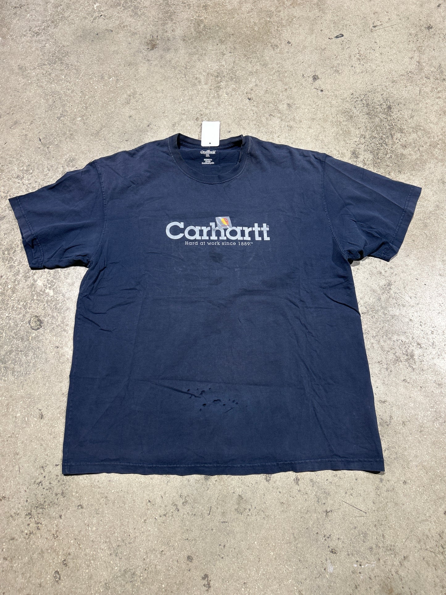 Carhartt Spellout Tee - Black Size XL