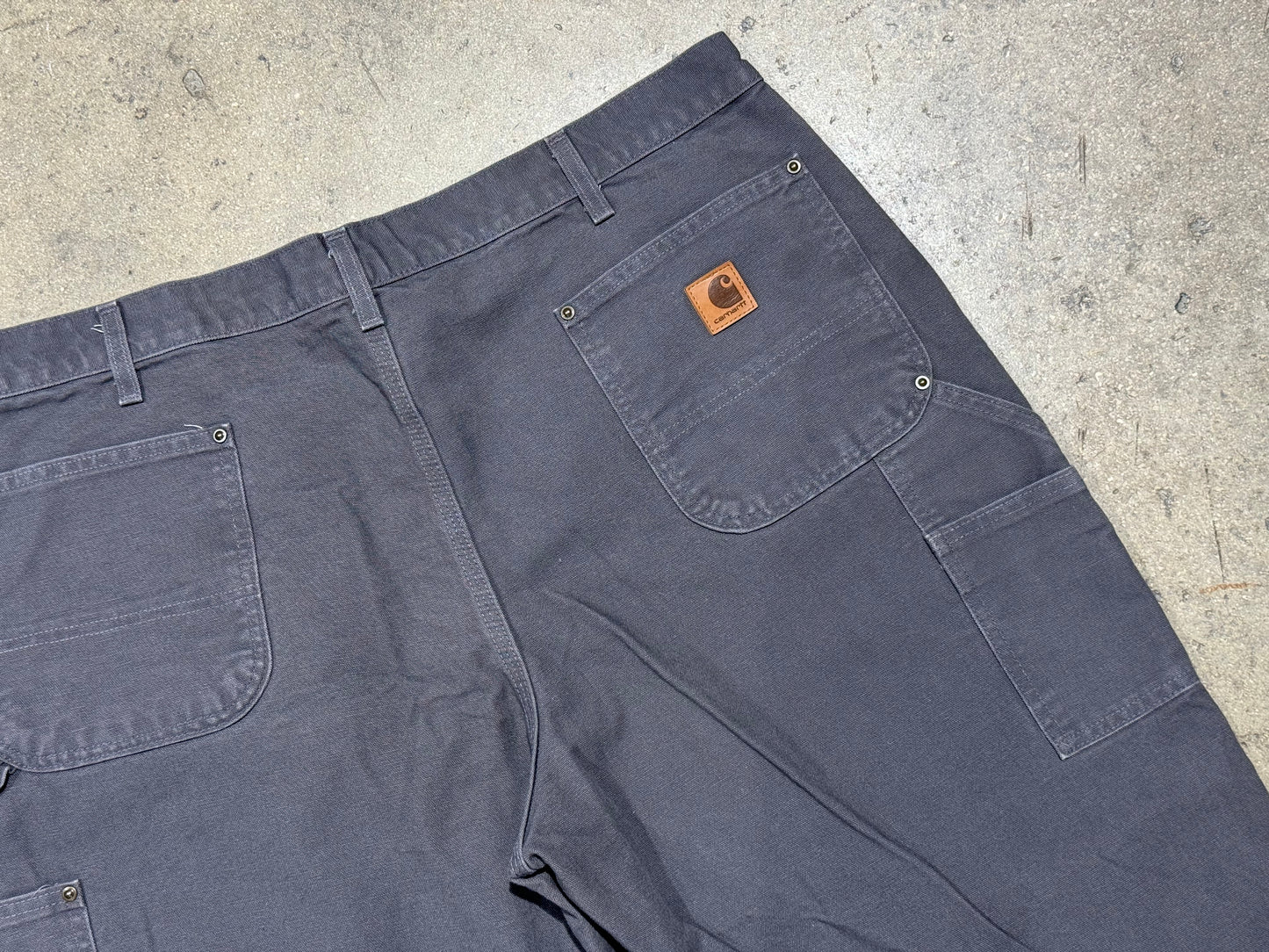 Carhartt Double Knee Pants - Grey Size 42x30