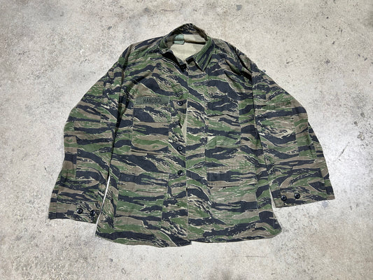 Tiger Camo Jacket - Camo Size Large (con)
