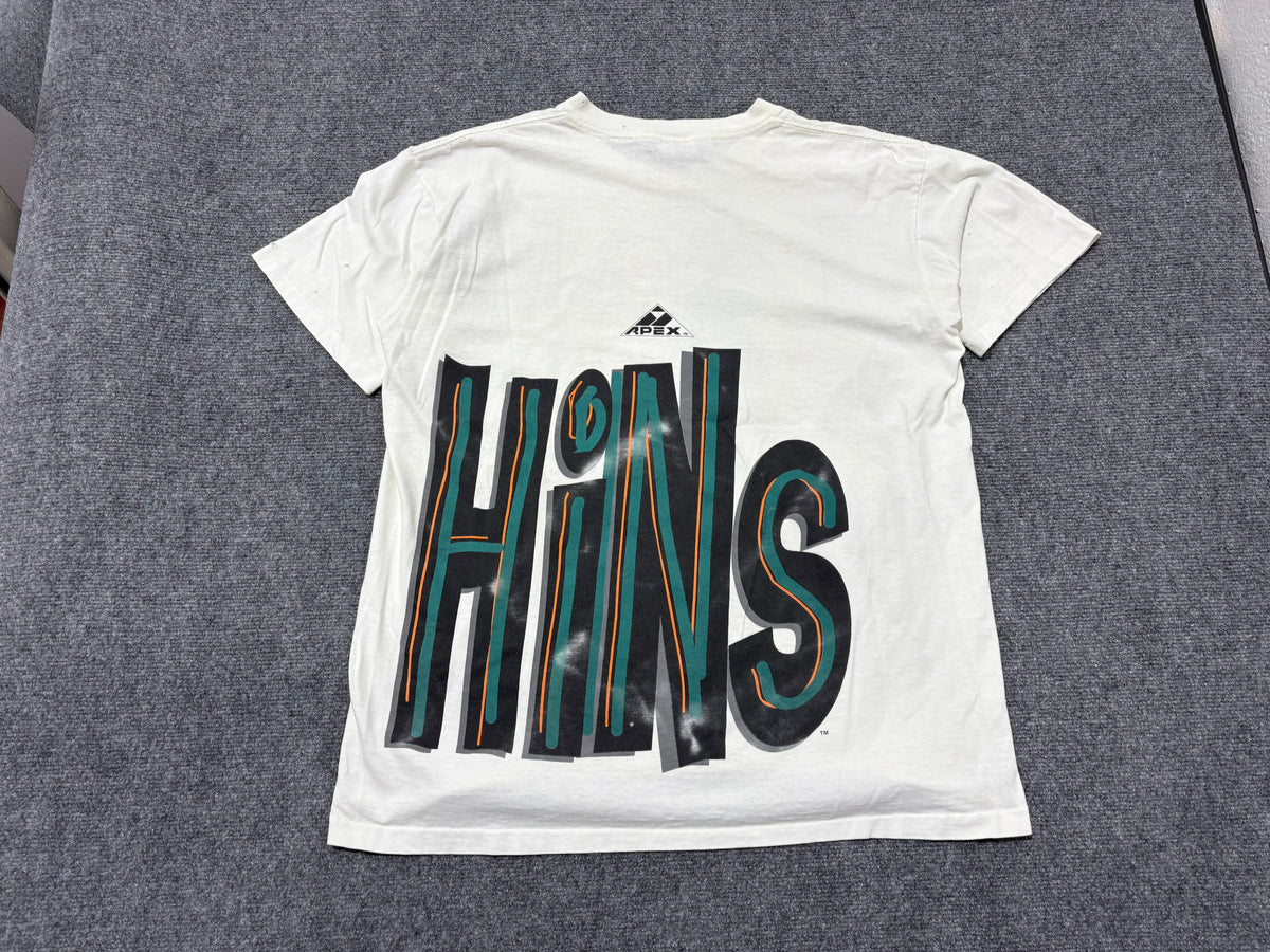 Apex One Miami Dolphins Wrap Around Print - White Size Large