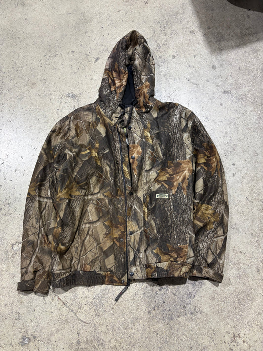 Field & Stream Realtree Hooded Jacket - Camo Size Large