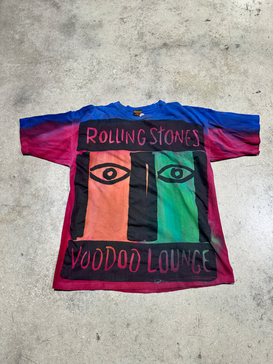 1994 Rolling Stones Voodoo Lounge Tour Tee - Tie Dye Size XXL