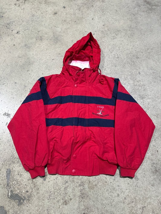 Nautica Challenge Jacket - Red/Navy Size M